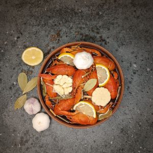 Раки з часником